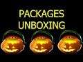 unboxing some halloween packages