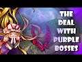 What's up with purple bosses in Touhou?