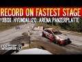 WRC 8│Arena Panzerplatte World Record (Hyundai i20, Xbox)