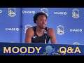 📺 Entire MOSES MOODY Warriors training camp interview at Chase Center