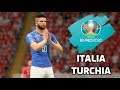 EURO 2020 | ITALIA vs TURCHIA Gioco di Gruppo #01 FIFA 20