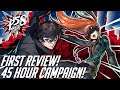 FIRST REVIEW! - Persona 5 Scramble The Phantom Strikers 45 Hour Campaign + NEW Gameplay Info!