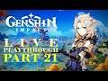Genshin Impact - Live playthrough [PART 21, Jap with subs]