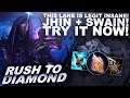 HOLY MOLY... JHIN AND SWAIN LANE IS LEGIT! - Rush to Diamond | League of Legends