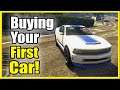 How to BUY A NEW CAR in GTA 5 Online First Vehicle Buyers Guide! (Easy Method!)