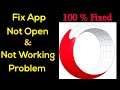 How to Fix Opera Beta App App Not Working Problem Android & Ios - Not Open Problem Solved