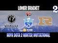 IG Vitality vs RNG Game 2 | Bo3 | Lower Bracket Huya Dota 2 Winter Invitational | Dota 2 Live
