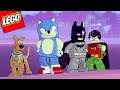 LEGO Batman e Sonic Buscando 100% no Mundo do Scooby Doo
