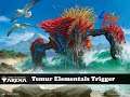 Magic Arena Fast Gameplay  - Temur Elementals Trigger