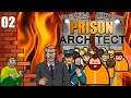 Prison Architect - We Didn't Start The Fire! - Let's Play Ep 2