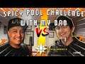 Spicy Pool Challenge w/ my DAD! #NorthGRC