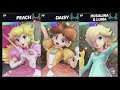 Super Smash Bros Ultimate Amiibo Fights – Request #14530 Peach vs Daisy vs Rosalina