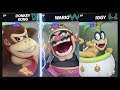 Super Smash Bros Ultimate Amiibo Fights – Request #14625 DK vs Wario vs Iggy