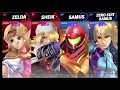 Super Smash Bros Ultimate Amiibo Fights   Request #4035 Zelda & Sheik vs Samus & Zero Suit