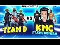Team D🔥 vs KMC ft. KMC Komban💫 || Part 2|| Insane Fight with the South Indian Legends😱