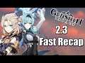 The Fast Recap of Genshin Update Stream 2.3