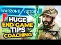 Warzone: How to get BETTER at END GAME - 54 Solo Kills! (Modern Warfare Warzone Tips)