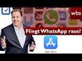WhatsApp droht das Aus! Erst Kettenbrief jetzt App-Store-Rauswurf? | Anwalt Christian Solmecke