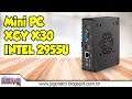 XCY X30 Mini PC Intel 2955U e SSD mSATA (PC Customizável)