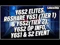 Y6S2 Op Info, Y6S2 Elites, R6Share Tier 1 & Tier 2 Team list, Y6S1 & Y6S2 Event - Rainbow Six Siege