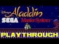 Aladdin Playthrough - Sega Master System Version