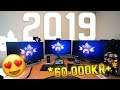 DANMARKS BEDSTE STREAMING SETUP! - SETUP 2019