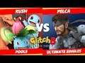 Glitch 8 SSBU - NJIT | Rush (Pokemon Trainer) Vs. Pelca (Snake) Smash Ultimate Tournament Pools