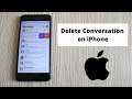 How to Delete Conversations on iPhone (2020)