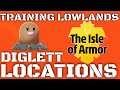 Isle Of Armor Diglett Locations Training Lowlands