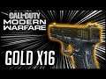 MODERN WARFARE Pegando GOLD na Pistola X16