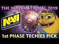 NaVi FIRST PHASE TECHIES PICK on TI9 FINALS — CIS qualifiers