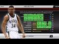 NBA 2K20 mobile overpowered Giannis Antetokounmpo build🦌🇬🇷(MVP)