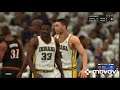 NBA 2k21 PS4 Mod 2004 Indiana Pacers vs Philadelphie Sixers NBA Playoffs East Semi Finals Game 2