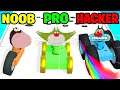 NOOB vs PRO vs HACKER | In CarCraft.io  | With Oggy And Jack | Rock Indian Gamer |