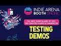 Playing Indie Demos! Indie Arena Booth Online Part of Gamescom 2021