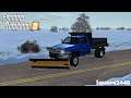 Snow Plowing & Spreading Salt | New Plow Truck | New Fisher Plow | Farming Simulator 19