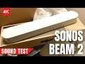 SONOS BEAM 2 Dolby Atmos DTS & Videogames Sound Test | Barra de Sonido 2021