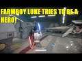 Star Wars Battlefront 2 - A Young little Farmboy Luke Skywalker tries to be a Hero XD | Luke Streak!