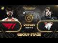 T1 vs Virtus.pro Game 1 (BO2) | The International 10 Groupstage