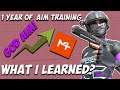 What I learned from 1 YEAR of Aim Training! -My KovaaKs Journey