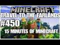 #450 Travel to the farlands, 15 minutes of Minecraft, Playstation 5, gameplay, playthrough