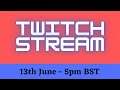Andy Returns! Twitch Stream 5pm BST (Link in description!)