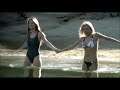 Charlotte Salt One-Piece Black Swimsuit Body Walking Ocean Scene
