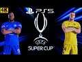 Chelsea vs Villarreal • UEFA Super Cup • PES 2021 PS5 • 4K HDR 60fps