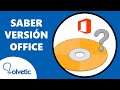 👁🗨✔️ Cómo SABER VERSION OFFICE instalada