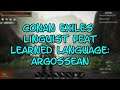 Conan Exiles Linguist Feat Learned Language Argossean