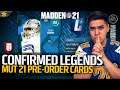 CONFIRMED Legends in Madden 21| Madden 21 Ultimate Team