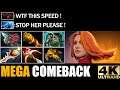 Crazy Max Attack Speed Lina Carry 23 Kills Deleted All - Epic Mega Comeback Dota 2 Pro Rank Gameplay