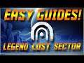 Destiny 2- Bunker E15 Legend Lost Sector Guide -  For Us Average Players!