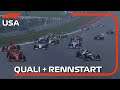 F1 2020 Online Season 🏎 USA 🏁 Quali + Rennstart | Nerdlabor